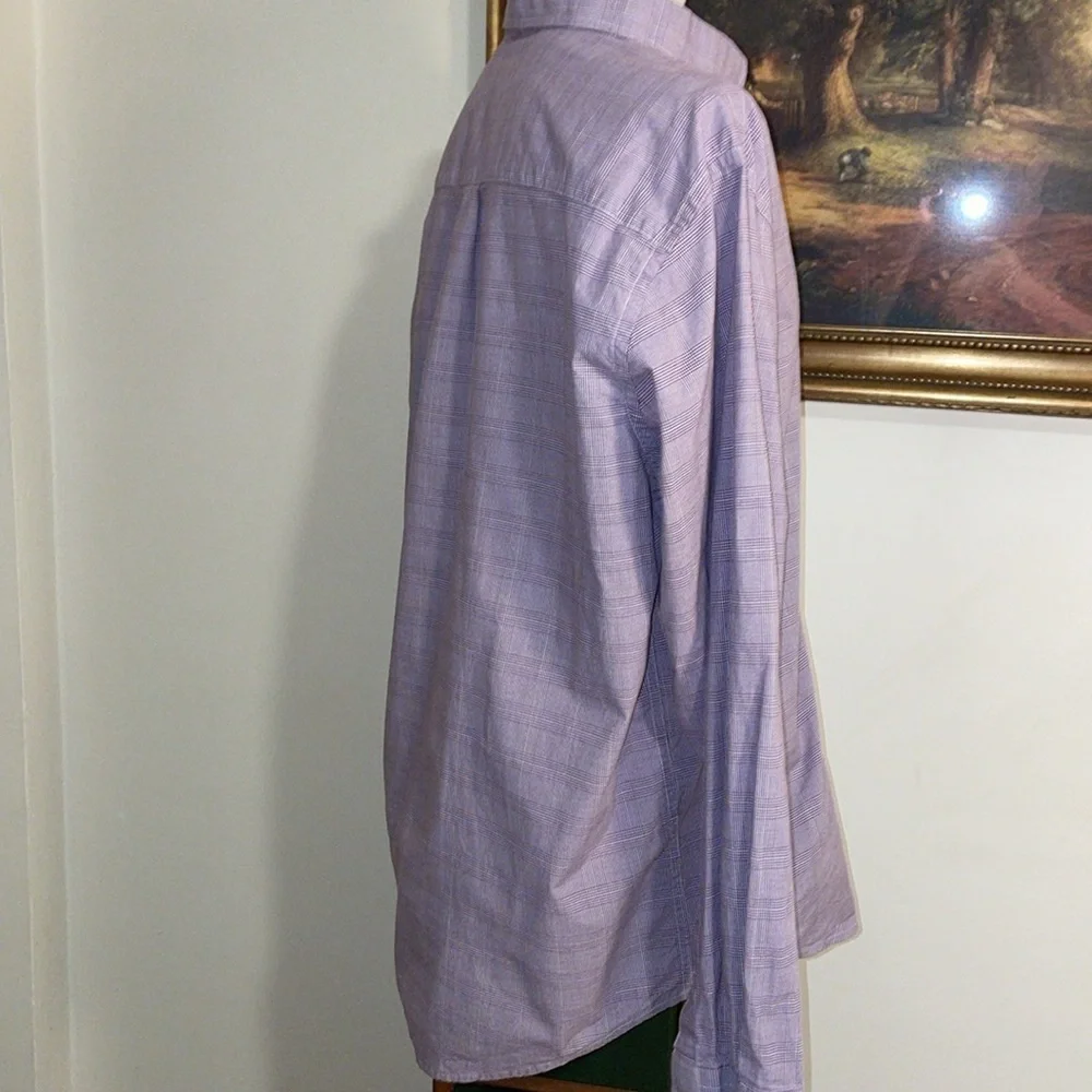 Lyle & Scott Long Sleeve Button Down Shirt.  100% Combed Cotton.  Size X Large.‎
